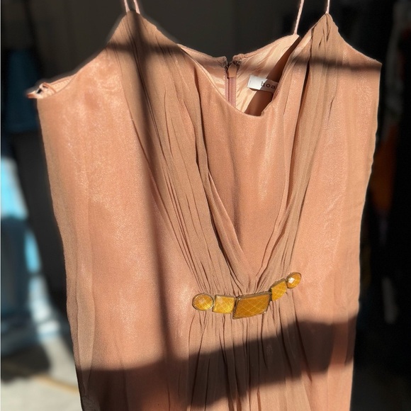 HOAGLUND 100% Silk Layered Jeweled Mini Dress Size 6 NWT - Picture 13 of 13